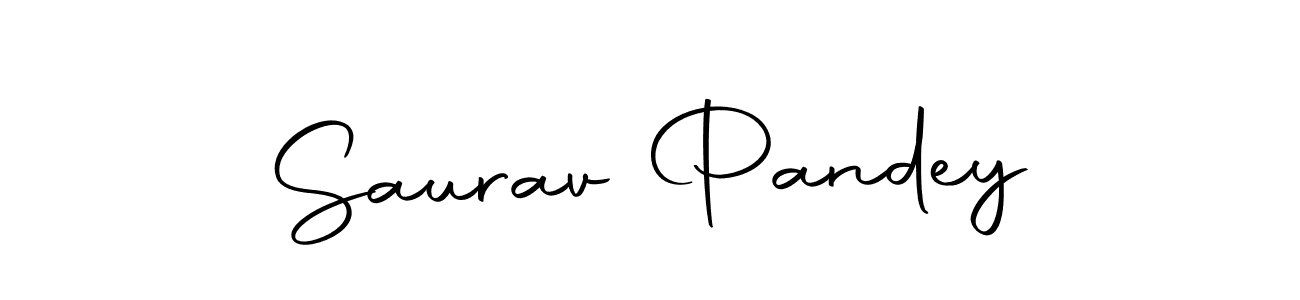 Design your own signature with our free online signature maker. With this signature software, you can create a handwritten (Autography-DOLnW) signature for name Saurav Pandey. Saurav Pandey signature style 10 images and pictures png