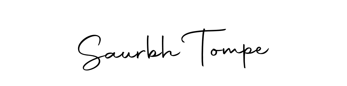 Make a beautiful signature design for name Saurbh Tompe. With this signature (Autography-DOLnW) style, you can create a handwritten signature for free. Saurbh Tompe signature style 10 images and pictures png