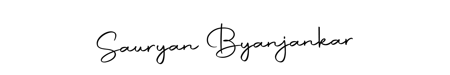 Use a signature maker to create a handwritten signature online. With this signature software, you can design (Autography-DOLnW) your own signature for name Sauryan Byanjankar. Sauryan Byanjankar signature style 10 images and pictures png