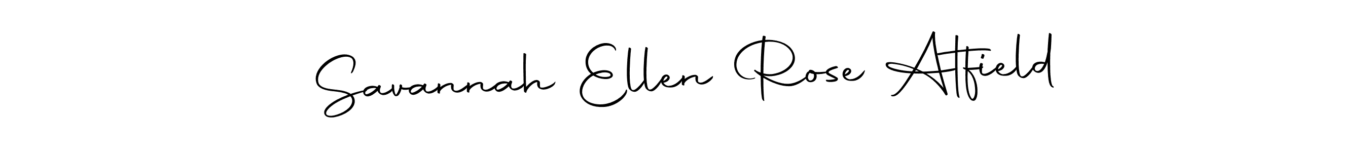 You can use this online signature creator to create a handwritten signature for the name Savannah Ellen Rose Atfield. This is the best online autograph maker. Savannah Ellen Rose Atfield signature style 10 images and pictures png