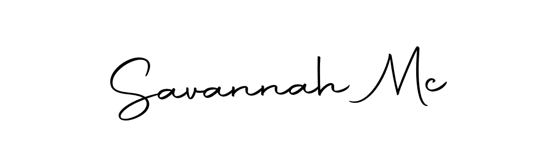 The best way (Autography-DOLnW) to make a short signature is to pick only two or three words in your name. The name Savannah Mc include a total of six letters. For converting this name. Savannah Mc signature style 10 images and pictures png