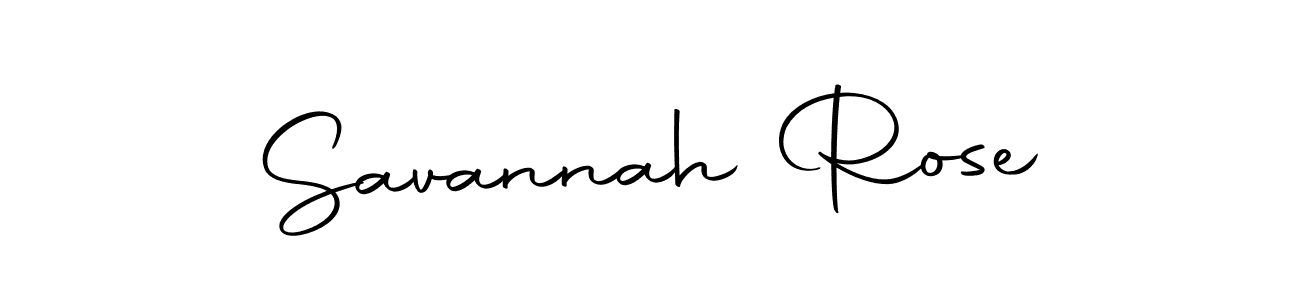 Make a beautiful signature design for name Savannah Rose. Use this online signature maker to create a handwritten signature for free. Savannah Rose signature style 10 images and pictures png