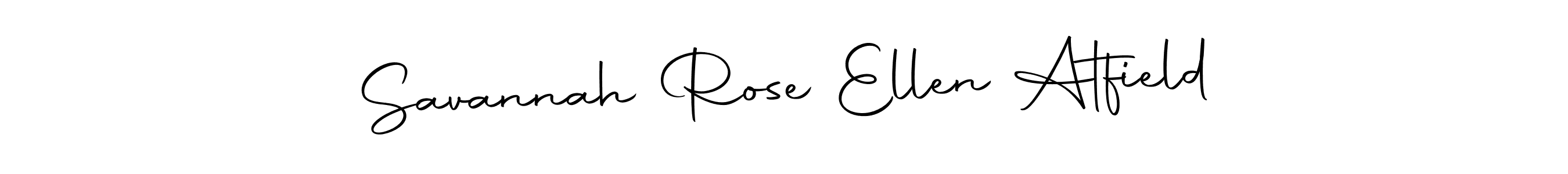 It looks lik you need a new signature style for name Savannah Rose Ellen Atfield. Design unique handwritten (Autography-DOLnW) signature with our free signature maker in just a few clicks. Savannah Rose Ellen Atfield signature style 10 images and pictures png