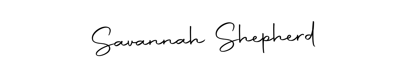 Savannah Shepherd stylish signature style. Best Handwritten Sign (Autography-DOLnW) for my name. Handwritten Signature Collection Ideas for my name Savannah Shepherd. Savannah Shepherd signature style 10 images and pictures png