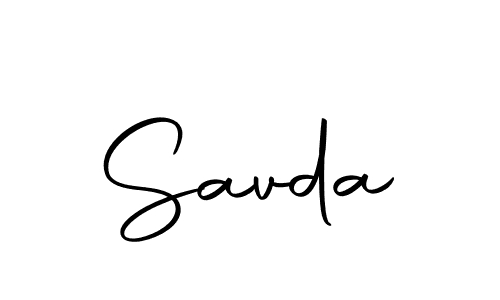 Make a beautiful signature design for name Savda. With this signature (Autography-DOLnW) style, you can create a handwritten signature for free. Savda signature style 10 images and pictures png