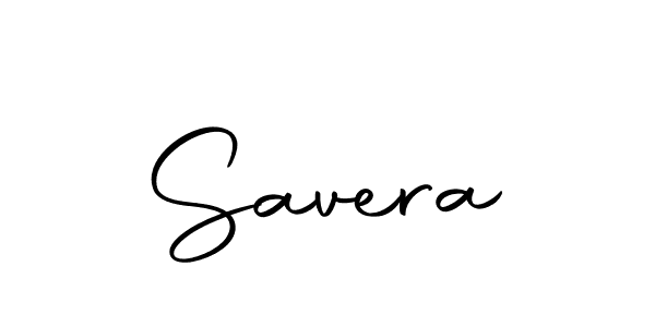 Create a beautiful signature design for name Savera. With this signature (Autography-DOLnW) fonts, you can make a handwritten signature for free. Savera signature style 10 images and pictures png