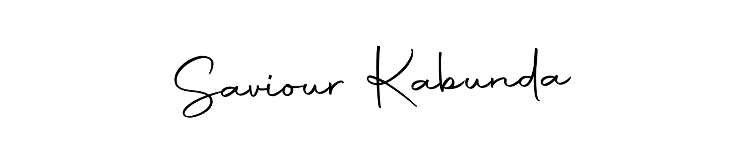 Make a short Saviour Kabunda signature style. Manage your documents anywhere anytime using Autography-DOLnW. Create and add eSignatures, submit forms, share and send files easily. Saviour Kabunda signature style 10 images and pictures png