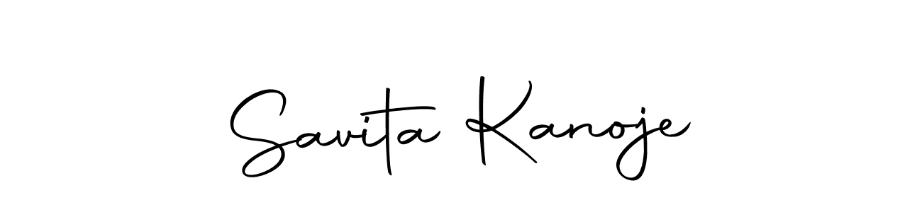 Make a beautiful signature design for name Savita Kanoje. With this signature (Autography-DOLnW) style, you can create a handwritten signature for free. Savita Kanoje signature style 10 images and pictures png