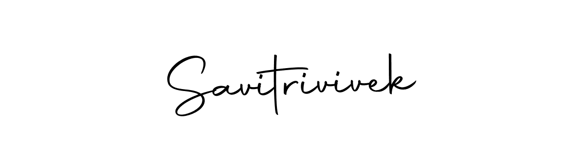 You can use this online signature creator to create a handwritten signature for the name Savitrivivek. This is the best online autograph maker. Savitrivivek signature style 10 images and pictures png