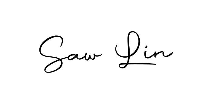 How to make Saw Lin name signature. Use Autography-DOLnW style for creating short signs online. This is the latest handwritten sign. Saw Lin signature style 10 images and pictures png