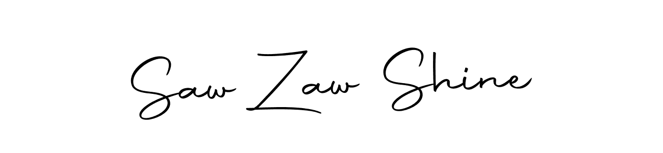 Make a short Saw Zaw Shine signature style. Manage your documents anywhere anytime using Autography-DOLnW. Create and add eSignatures, submit forms, share and send files easily. Saw Zaw Shine signature style 10 images and pictures png