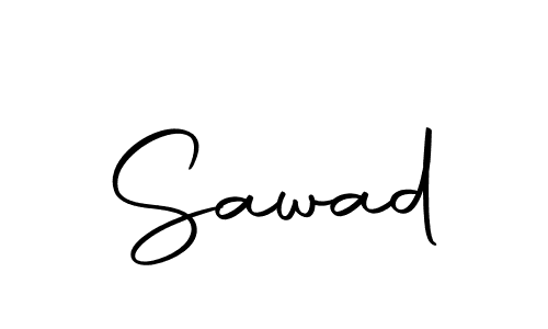 Make a beautiful signature design for name Sawad. With this signature (Autography-DOLnW) style, you can create a handwritten signature for free. Sawad signature style 10 images and pictures png