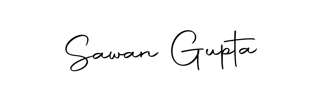 Design your own signature with our free online signature maker. With this signature software, you can create a handwritten (Autography-DOLnW) signature for name Sawan Gupta. Sawan Gupta signature style 10 images and pictures png