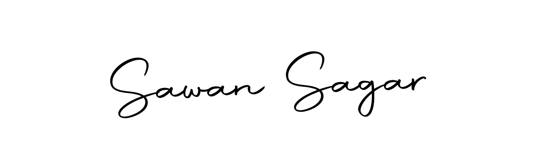 Make a beautiful signature design for name Sawan Sagar. Use this online signature maker to create a handwritten signature for free. Sawan Sagar signature style 10 images and pictures png