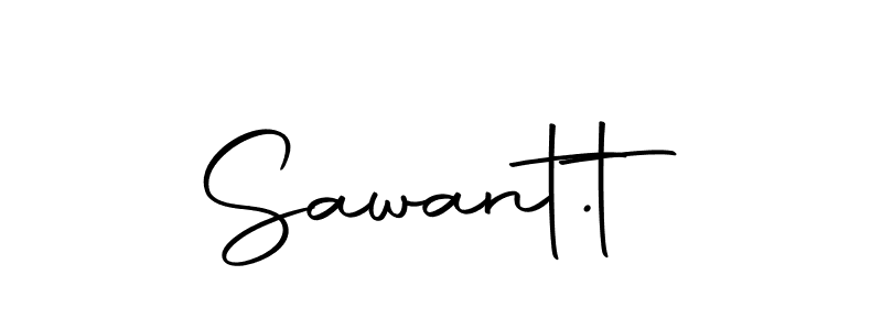 How to make Sawant.t name signature. Use Autography-DOLnW style for creating short signs online. This is the latest handwritten sign. Sawant.t signature style 10 images and pictures png