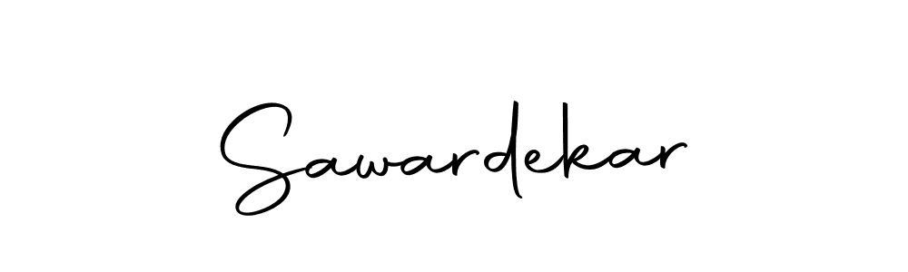 Make a beautiful signature design for name Sawardekar. Use this online signature maker to create a handwritten signature for free. Sawardekar signature style 10 images and pictures png