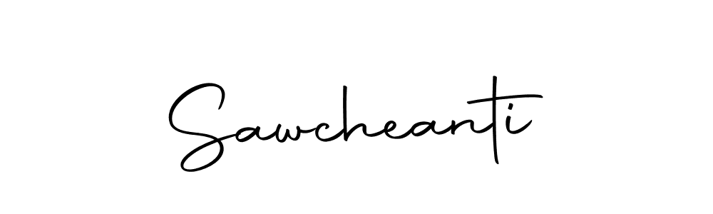 Use a signature maker to create a handwritten signature online. With this signature software, you can design (Autography-DOLnW) your own signature for name Sawcheanti. Sawcheanti signature style 10 images and pictures png