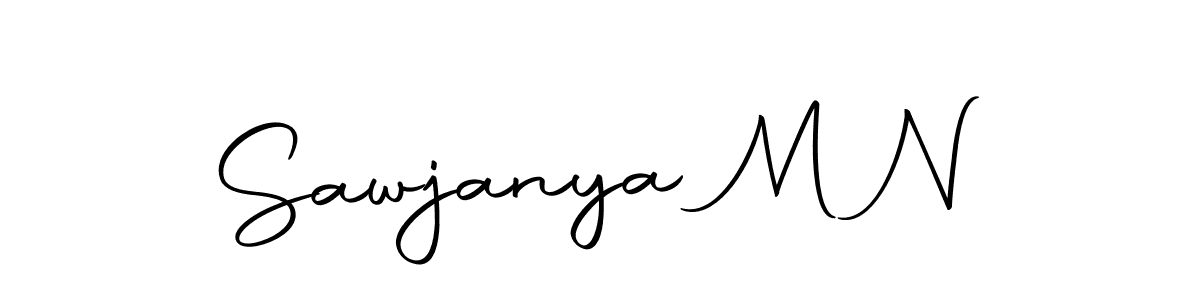 Once you've used our free online signature maker to create your best signature Autography-DOLnW style, it's time to enjoy all of the benefits that Sawjanya M N name signing documents. Sawjanya M N signature style 10 images and pictures png