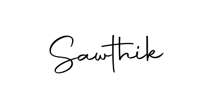Make a beautiful signature design for name Sawthik. With this signature (Autography-DOLnW) style, you can create a handwritten signature for free. Sawthik signature style 10 images and pictures png