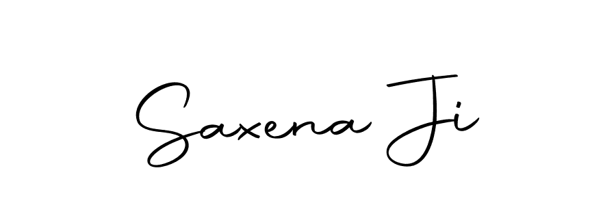 The best way (Autography-DOLnW) to make a short signature is to pick only two or three words in your name. The name Saxena Ji include a total of six letters. For converting this name. Saxena Ji signature style 10 images and pictures png