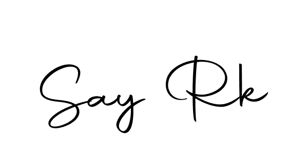 Also You can easily find your signature by using the search form. We will create Say Rk name handwritten signature images for you free of cost using Autography-DOLnW sign style. Say Rk signature style 10 images and pictures png