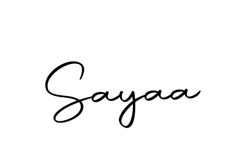 You should practise on your own different ways (Autography-DOLnW) to write your name (Sayaa) in signature. don't let someone else do it for you. Sayaa signature style 10 images and pictures png