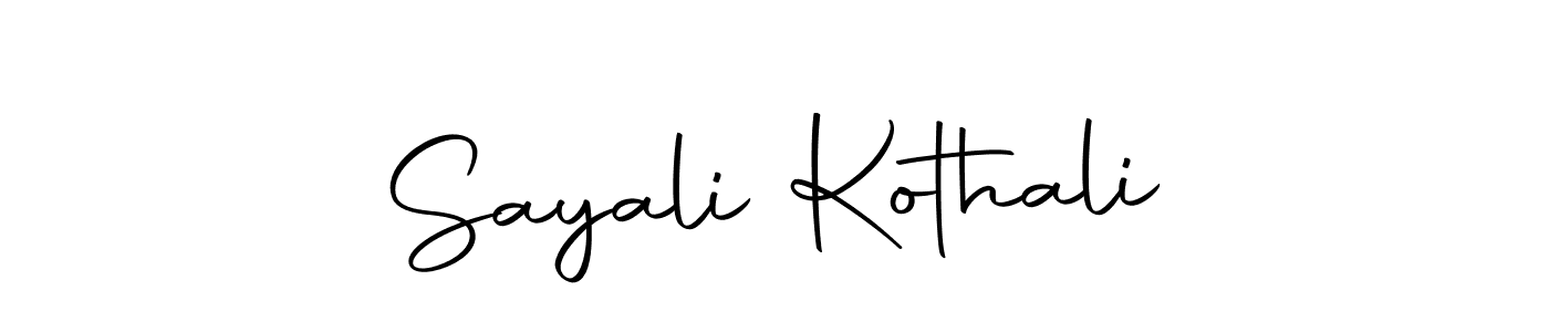 Similarly Autography-DOLnW is the best handwritten signature design. Signature creator online .You can use it as an online autograph creator for name Sayali Kothali. Sayali Kothali signature style 10 images and pictures png