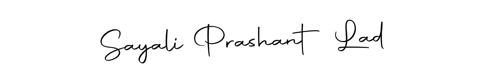 Make a beautiful signature design for name Sayali Prashant Lad. Use this online signature maker to create a handwritten signature for free. Sayali Prashant Lad signature style 10 images and pictures png