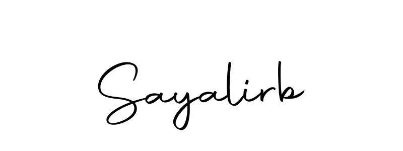 if you are searching for the best signature style for your name Sayalirb. so please give up your signature search. here we have designed multiple signature styles  using Autography-DOLnW. Sayalirb signature style 10 images and pictures png