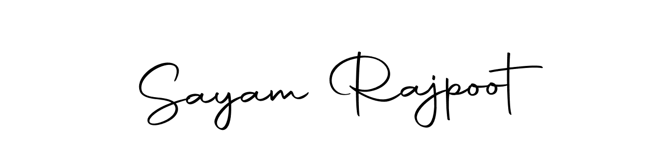Similarly Autography-DOLnW is the best handwritten signature design. Signature creator online .You can use it as an online autograph creator for name Sayam Rajpoot. Sayam Rajpoot signature style 10 images and pictures png