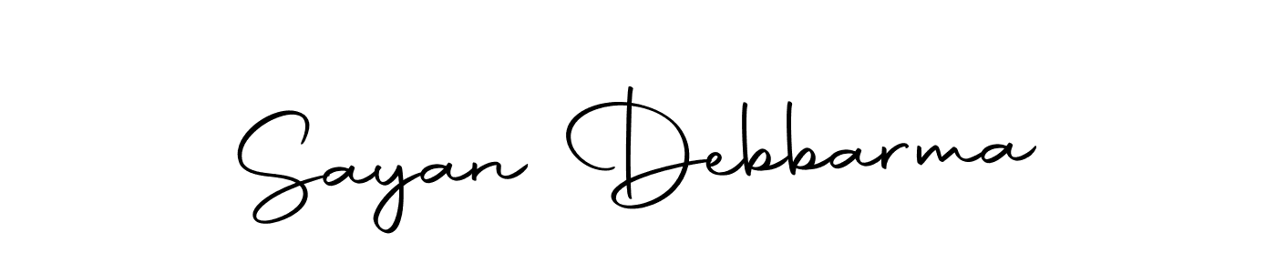 How to make Sayan Debbarma signature? Autography-DOLnW is a professional autograph style. Create handwritten signature for Sayan Debbarma name. Sayan Debbarma signature style 10 images and pictures png