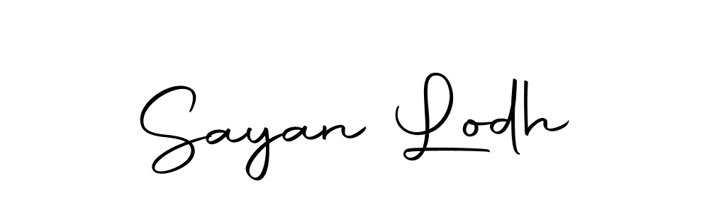 You should practise on your own different ways (Autography-DOLnW) to write your name (Sayan Lodh) in signature. don't let someone else do it for you. Sayan Lodh signature style 10 images and pictures png