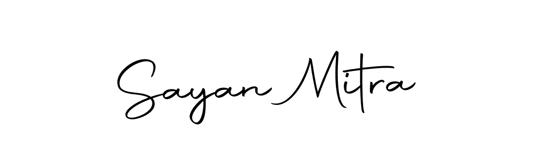 Create a beautiful signature design for name Sayan Mitra. With this signature (Autography-DOLnW) fonts, you can make a handwritten signature for free. Sayan Mitra signature style 10 images and pictures png