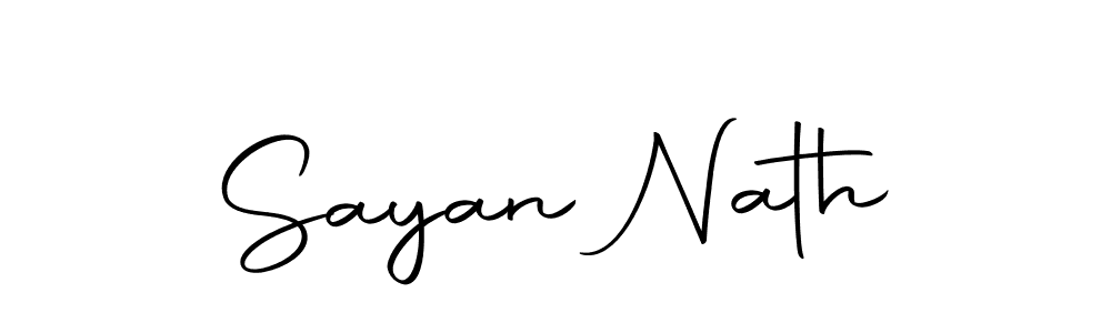You should practise on your own different ways (Autography-DOLnW) to write your name (Sayan Nath) in signature. don't let someone else do it for you. Sayan Nath signature style 10 images and pictures png