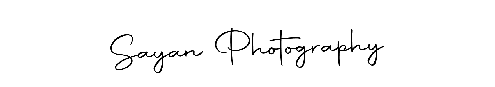 Sayan Photography stylish signature style. Best Handwritten Sign (Autography-DOLnW) for my name. Handwritten Signature Collection Ideas for my name Sayan Photography. Sayan Photography signature style 10 images and pictures png