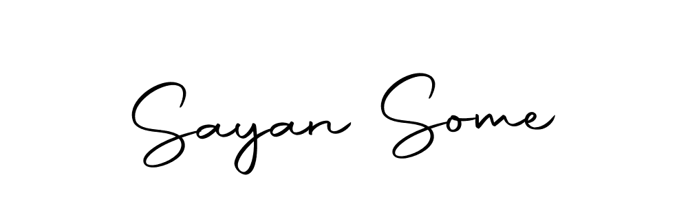 Make a short Sayan Some signature style. Manage your documents anywhere anytime using Autography-DOLnW. Create and add eSignatures, submit forms, share and send files easily. Sayan Some signature style 10 images and pictures png