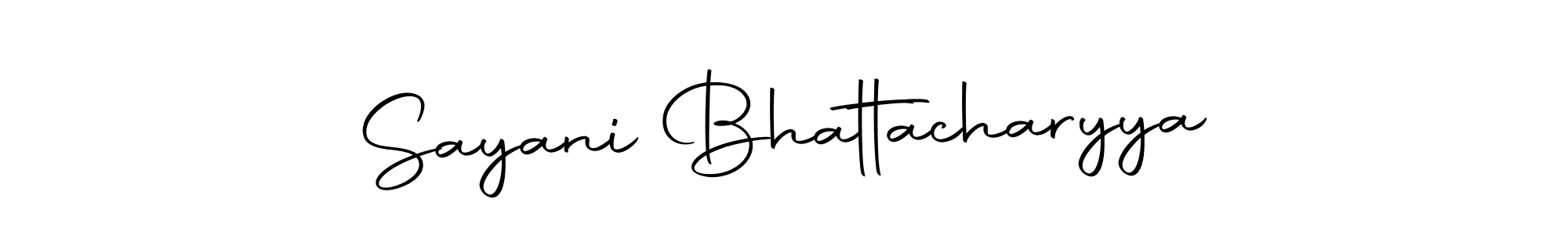 Make a beautiful signature design for name Sayani Bhattacharyya. Use this online signature maker to create a handwritten signature for free. Sayani Bhattacharyya signature style 10 images and pictures png