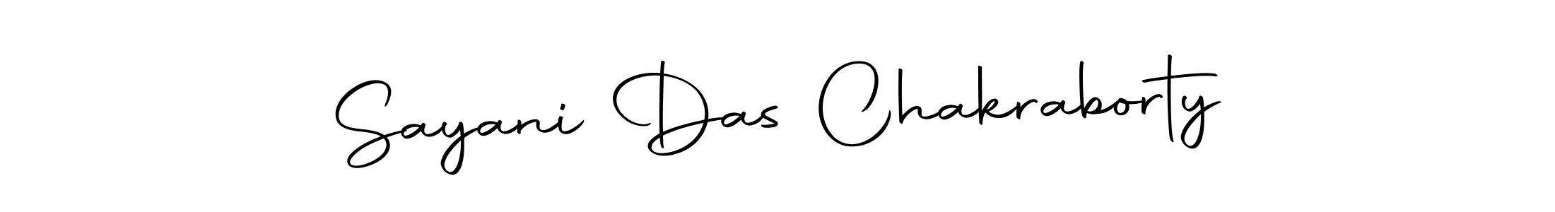 Make a short Sayani Das Chakraborty signature style. Manage your documents anywhere anytime using Autography-DOLnW. Create and add eSignatures, submit forms, share and send files easily. Sayani Das Chakraborty signature style 10 images and pictures png