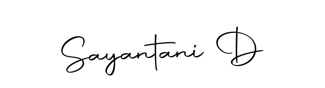 Similarly Autography-DOLnW is the best handwritten signature design. Signature creator online .You can use it as an online autograph creator for name Sayantani D. Sayantani D signature style 10 images and pictures png