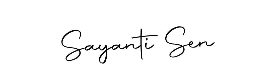 It looks lik you need a new signature style for name Sayanti Sen. Design unique handwritten (Autography-DOLnW) signature with our free signature maker in just a few clicks. Sayanti Sen signature style 10 images and pictures png