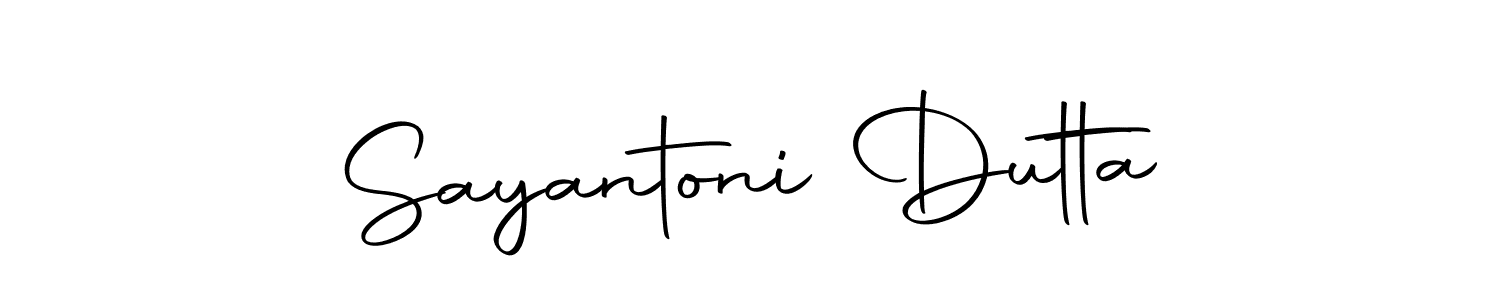 How to make Sayantoni Dutta signature? Autography-DOLnW is a professional autograph style. Create handwritten signature for Sayantoni Dutta name. Sayantoni Dutta signature style 10 images and pictures png