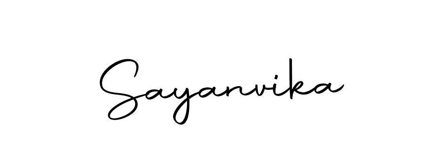 Similarly Autography-DOLnW is the best handwritten signature design. Signature creator online .You can use it as an online autograph creator for name Sayanvika. Sayanvika signature style 10 images and pictures png