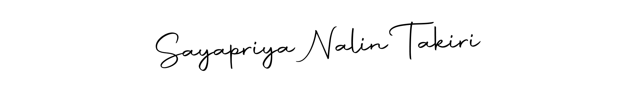 How to make Sayapriya Nalin Takiri signature? Autography-DOLnW is a professional autograph style. Create handwritten signature for Sayapriya Nalin Takiri name. Sayapriya Nalin Takiri signature style 10 images and pictures png