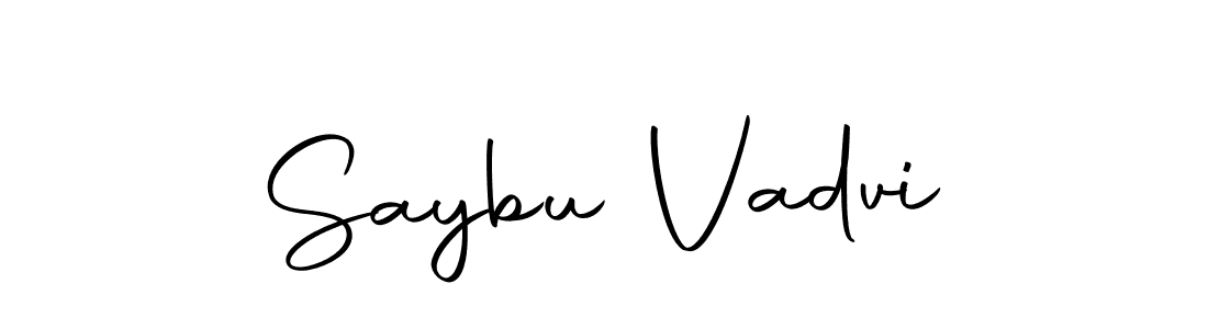 You can use this online signature creator to create a handwritten signature for the name Saybu Vadvi. This is the best online autograph maker. Saybu Vadvi signature style 10 images and pictures png