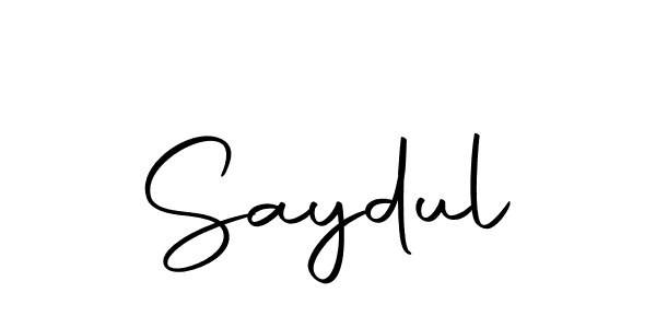 You should practise on your own different ways (Autography-DOLnW) to write your name (Saydul) in signature. don't let someone else do it for you. Saydul signature style 10 images and pictures png