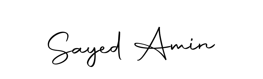 It looks lik you need a new signature style for name Sayed Amin. Design unique handwritten (Autography-DOLnW) signature with our free signature maker in just a few clicks. Sayed Amin signature style 10 images and pictures png