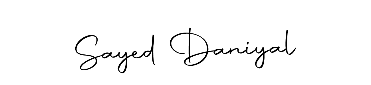 if you are searching for the best signature style for your name Sayed Daniyal. so please give up your signature search. here we have designed multiple signature styles  using Autography-DOLnW. Sayed Daniyal signature style 10 images and pictures png