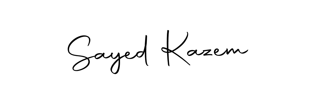 Here are the top 10 professional signature styles for the name Sayed Kazem. These are the best autograph styles you can use for your name. Sayed Kazem signature style 10 images and pictures png