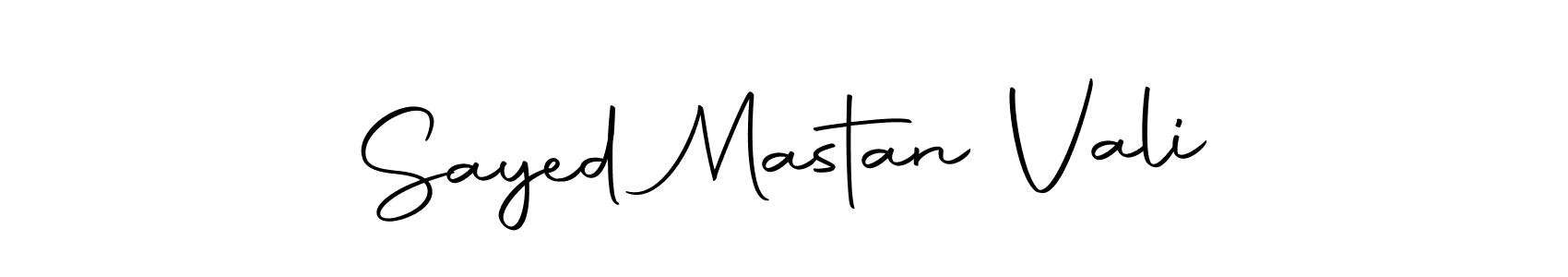 Use a signature maker to create a handwritten signature online. With this signature software, you can design (Autography-DOLnW) your own signature for name Sayed Mastan Vali. Sayed Mastan Vali signature style 10 images and pictures png