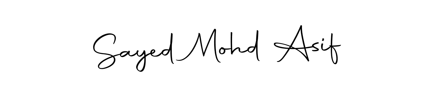 Once you've used our free online signature maker to create your best signature Autography-DOLnW style, it's time to enjoy all of the benefits that Sayed Mohd Asif name signing documents. Sayed Mohd Asif signature style 10 images and pictures png